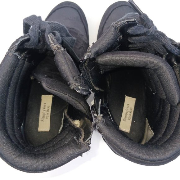 Simply Vera Vera Wang Size 9 Black Boots - Picture 7 of 15